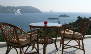 Poros - balcony view (logo)