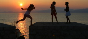 Hydra by sunset