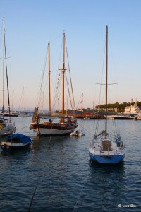 Spetses old harbour