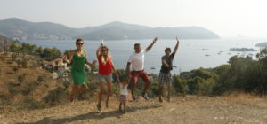 Jumping photo Lena Ilya Robert