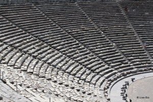 UNESCO Heritage Site the Ancient Epidaurus Theatre
