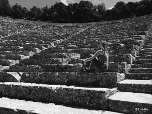 UNESCO Heritage Site the Ancient Epidaurus Theatre