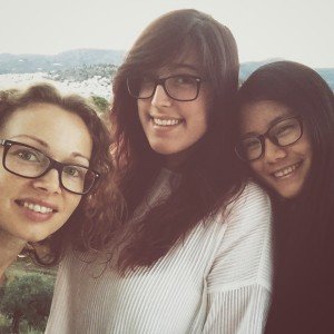 Live-Bio family - Lucia and Cenling at their internship