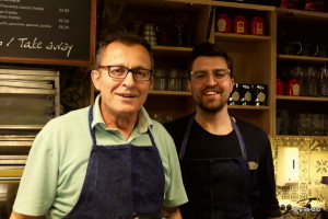 Live-Bio family - Nikos and his dad from La Frianderie