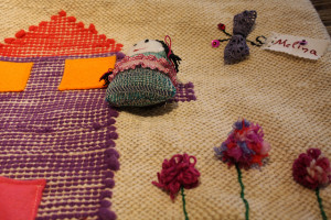 Learning - weaving pillow cases
