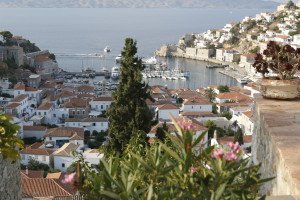 View to Hydra harbour