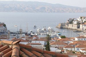 View to Hydra harbour