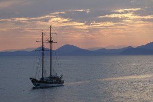 Unforgettable sunsets on Hydra