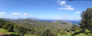 View from Methana