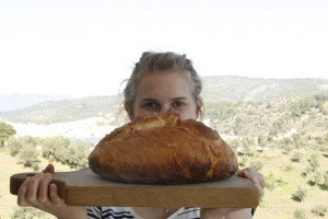 Our first homemade sourdough came out perfect! We just followed Periklis' recipe :-)