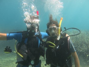 Diving