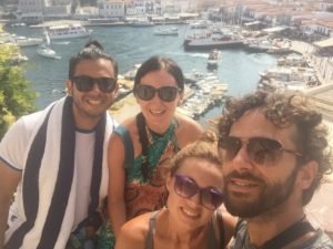 Exploring Hydra island