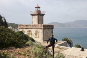 Hike to Poros lighthouse